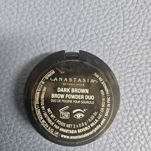 Anastasia Brow Powder Duo DARK BROWN with brush